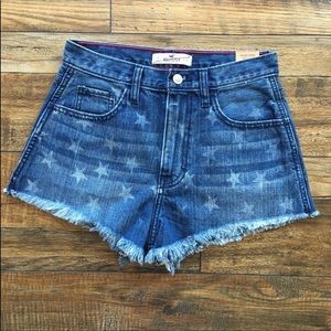Hollister high waisted shorts